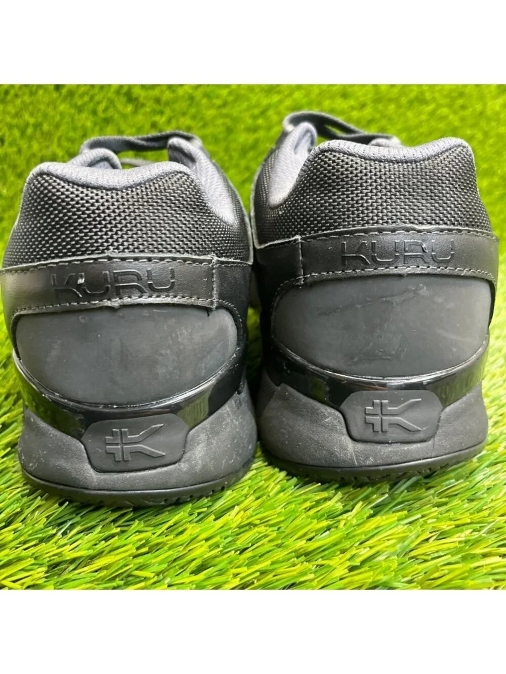 Kuru Kinetic 2.0 Womens Size 9 Black Athletic Leather Walking Shoes Sneakers